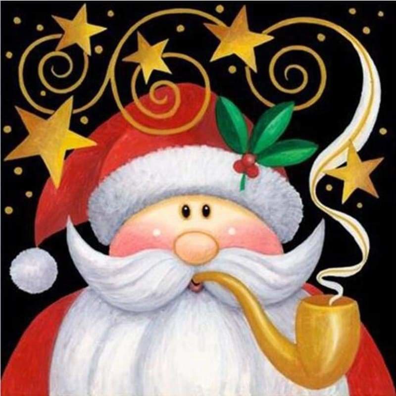 New Hot Sale Santa Claus Moon Star Full Drill - 5D Diy