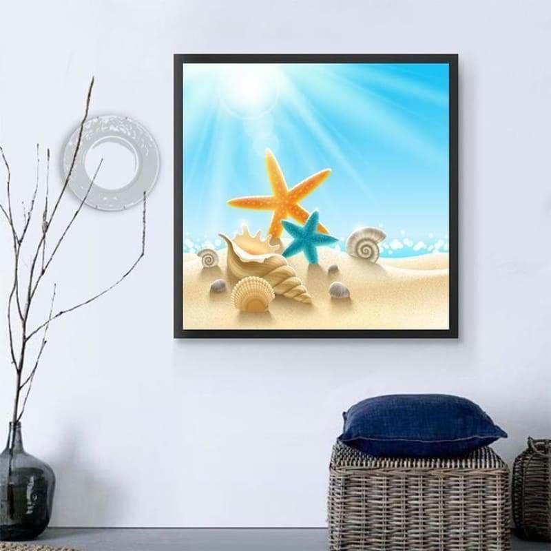 New Hot Sale Starfish Summer Party Full Drill - 5D Diy