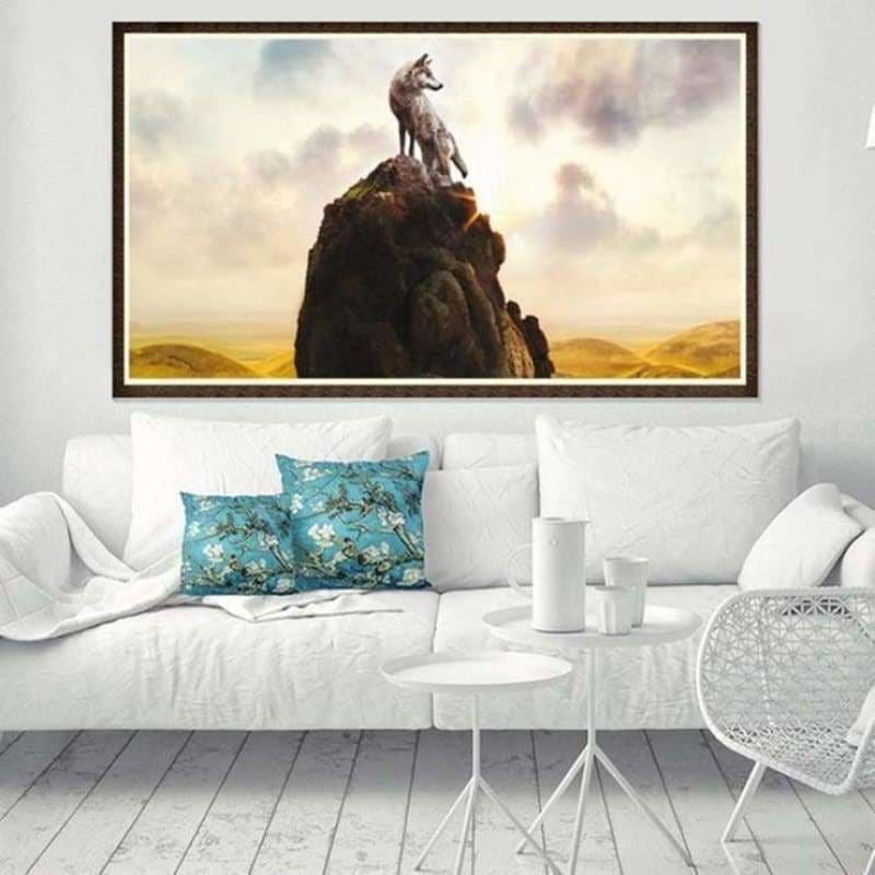 New Hot Sale Wolf Full Drill - 5D Diy Diamond Painting Kits