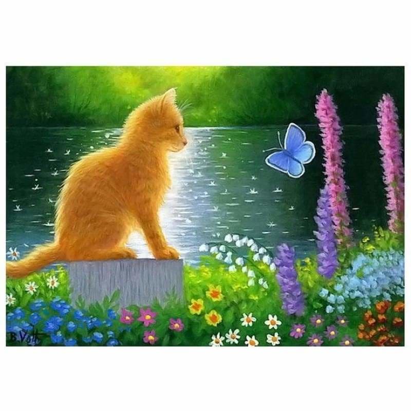 Special Cat Pattern Full Drill - 5D Diy Full Diamond