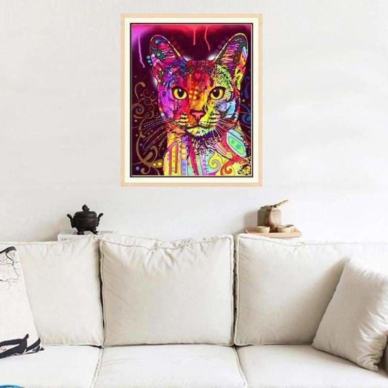 Special Cheap Cute Cat Pet Full Drill - 5D Diy Diamond