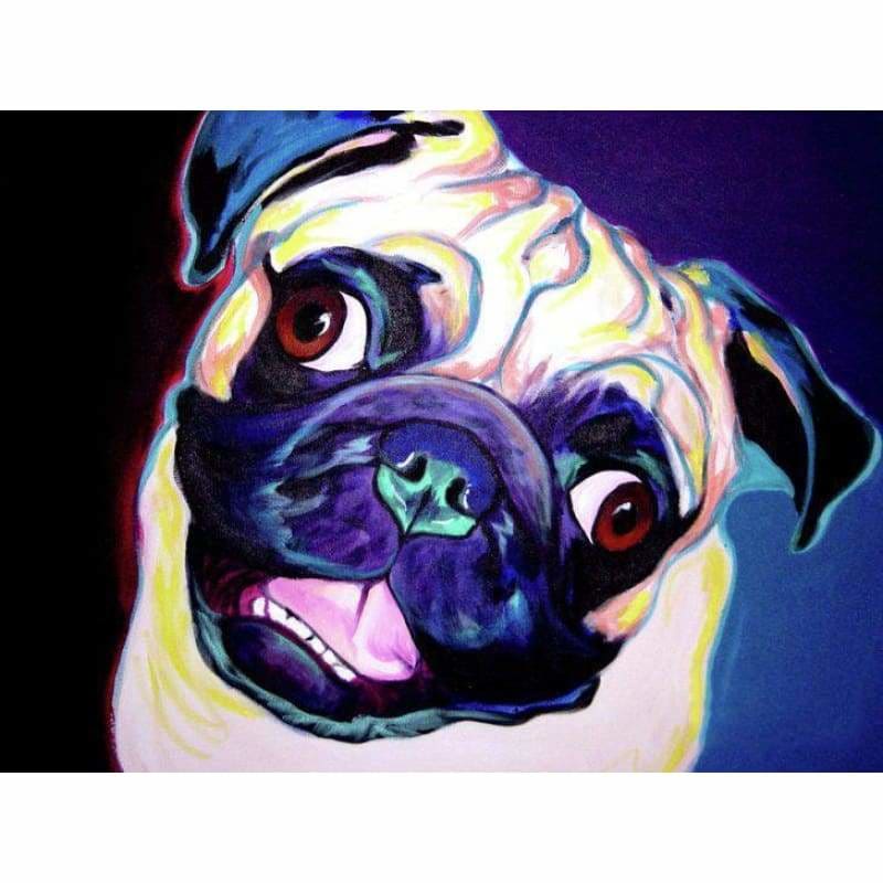 Special Colorful Dog Wall Decor Full Drill - 5D Diy Diamond