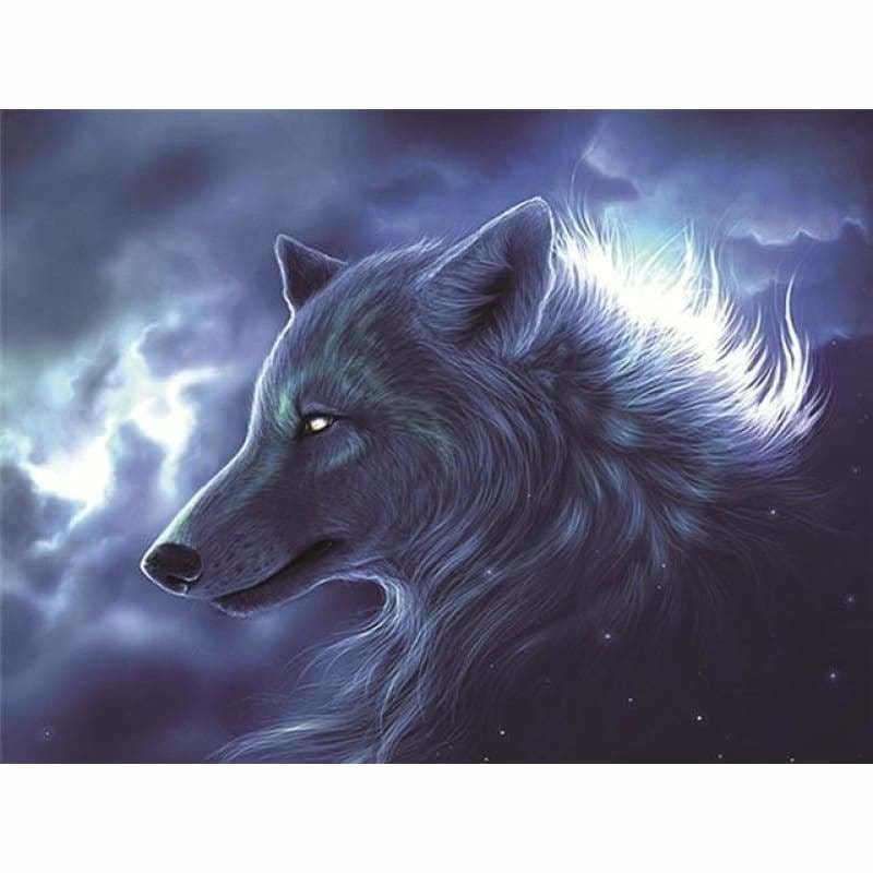 Special Dream Cool Wolf Picture Full Drill - 5D Diy Diamond