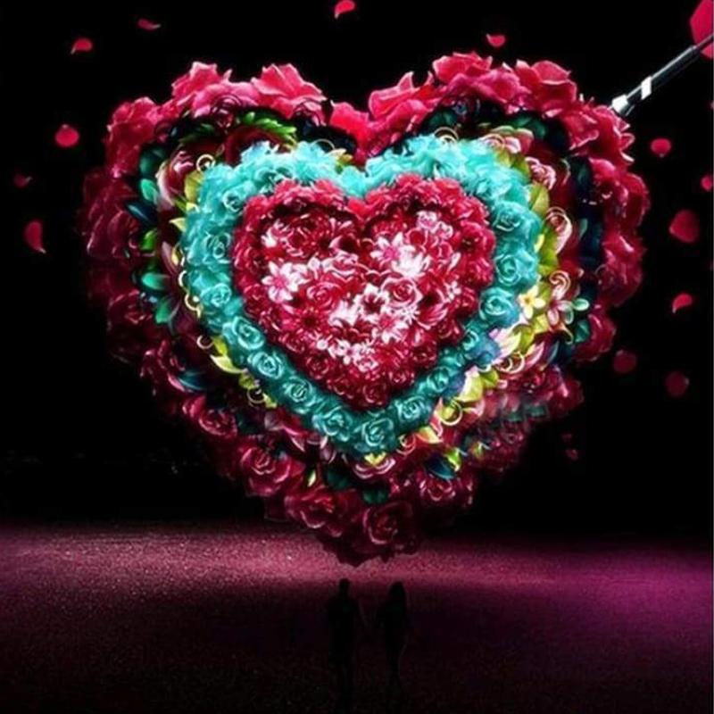 Vase Of Flowers Diamond Art - Isalbi
