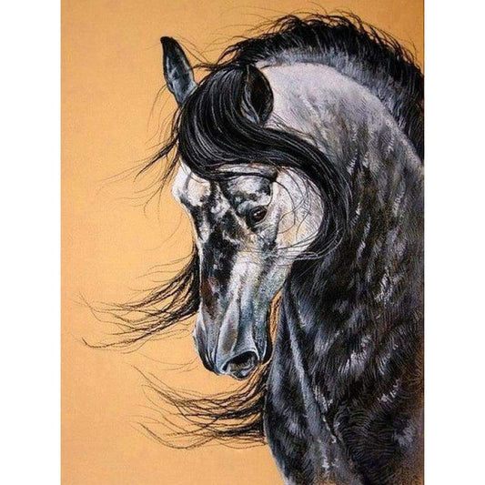 New Hot Sale Full Square Diamond Horse Painting Kits VM20004 - NEEDLEWORK KITS