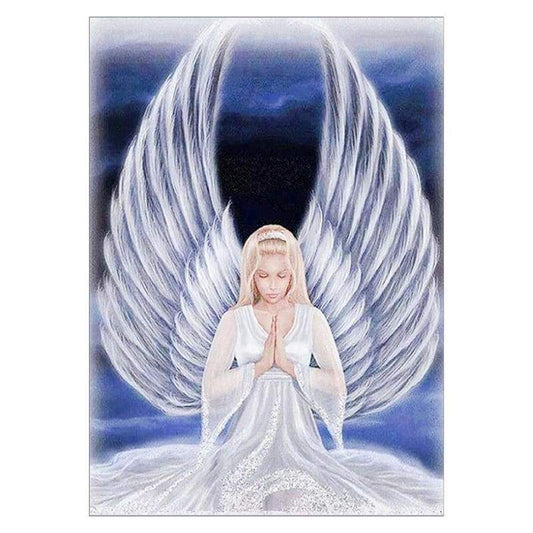 2019 New Hot Sale Gift Pretty Angel Diy 5D Embroidery Diamond VM1141 - NEEDLEWORK KITS