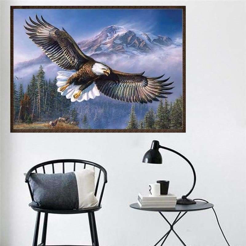 Animal Eagle Portrait Full Drill - 5D Diy Diamond Painting 