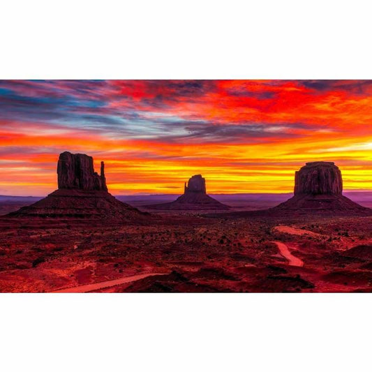 Arizona Clouds Dawn - Full Drill Diamond Painting - Special