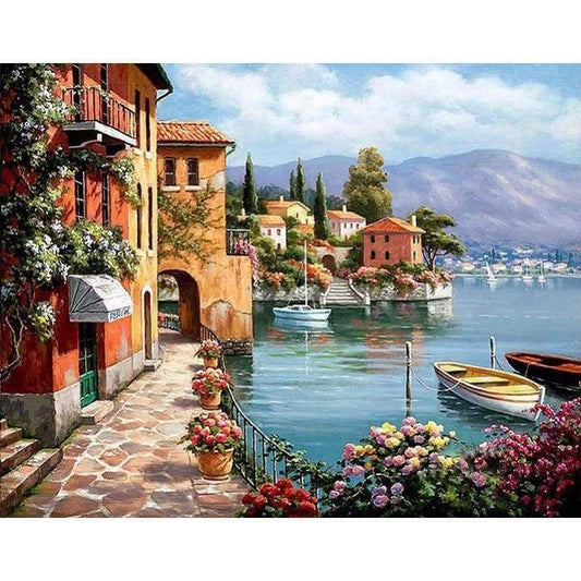 Bay Town - Full Drill Diamond Painting - Special Order -