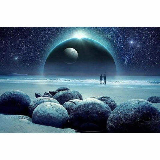 Dream Night Sky Star Wall Decoration Full Drill - 5D Diy