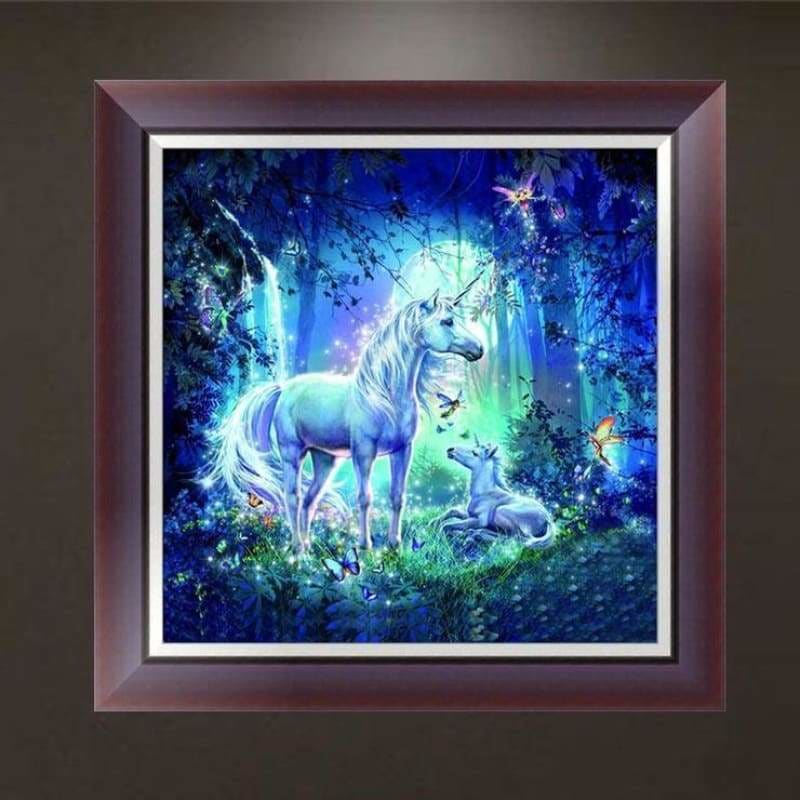 Dream Unicorns In The Jungle Full Drill - 5D Diamond 