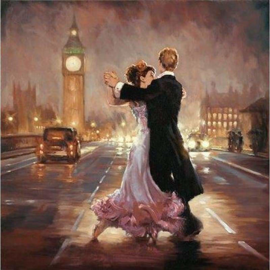 Full Drill - 5D Diamond Painting Kits Colored Drawing Dancer