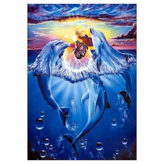 Full Drill - 5D Diamond Painting Kits Colored Drawing