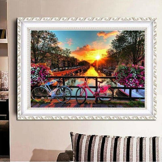 Full Drill - 5D Diamond Painting Kits The Charming Town