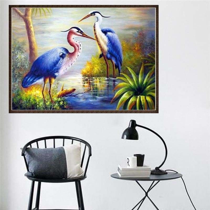 Full Drill - 5D Diamond Painting Kits Watercolor Special Red