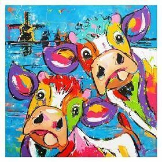 Full Drill - 5D Diamond Painting Kits Watercolored Piquant