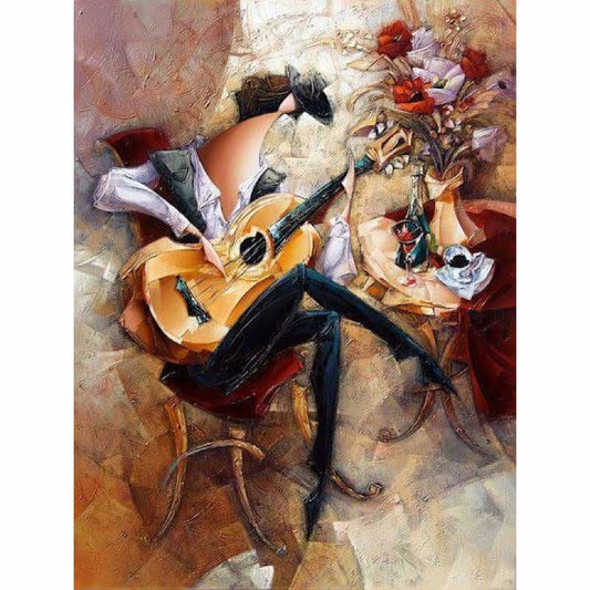 Full Drill - 5D DIY Diamond Painting Kits Abstract Music