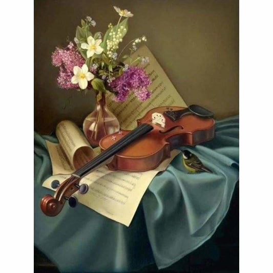 Full Drill - 5D DIY Diamond Painting Kits Artistic Music