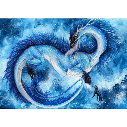 Full Drill - 5D DIY Diamond Painting Kits Cartoon Blue