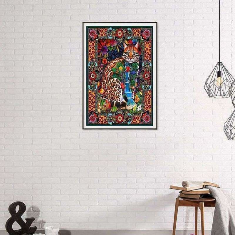 Full Drill - 5D DIY Diamond Painting Kits Dream Cat And 