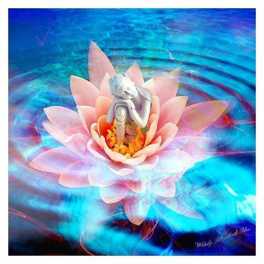 Full Drill - 5D DIY Diamond Painting Kits Dream Lotus