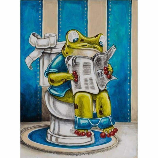 Full Drill - 5D DIY Diamond Painting Kits Funny Reading
