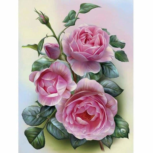 Full Drill - 5D DIY Diamond Painting Kits Special Pink