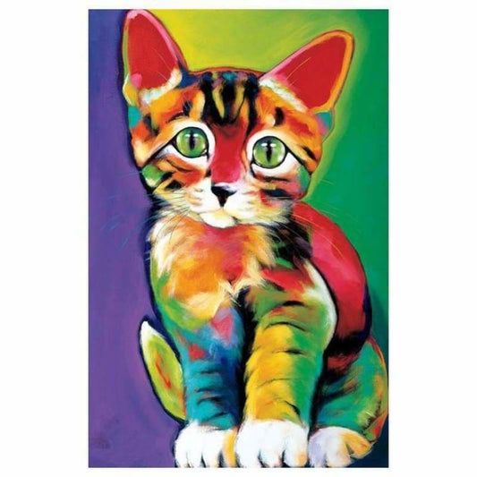 Full Drill - 5D DIY Diamond Painting Kits Watercolor Cute