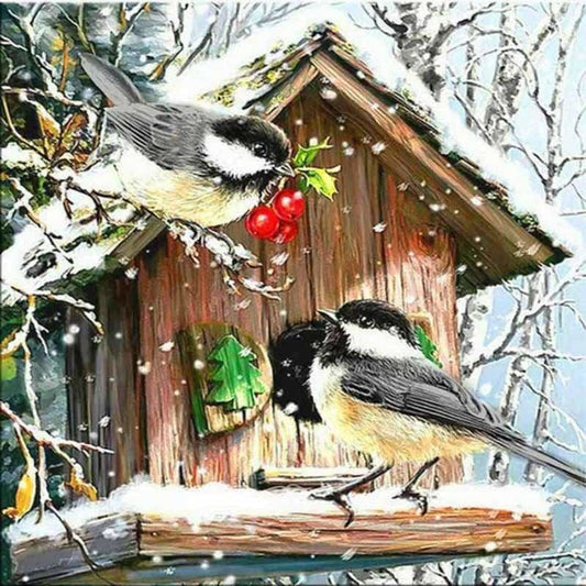 Full Drill - 5D DIY Diamond Painting Kits Winter Canvas