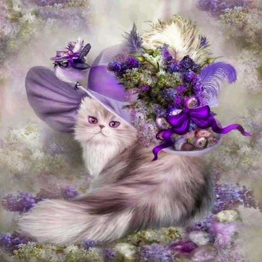 Full Drill - 5D DIY Diamond Painting Pet Cat Embroidery