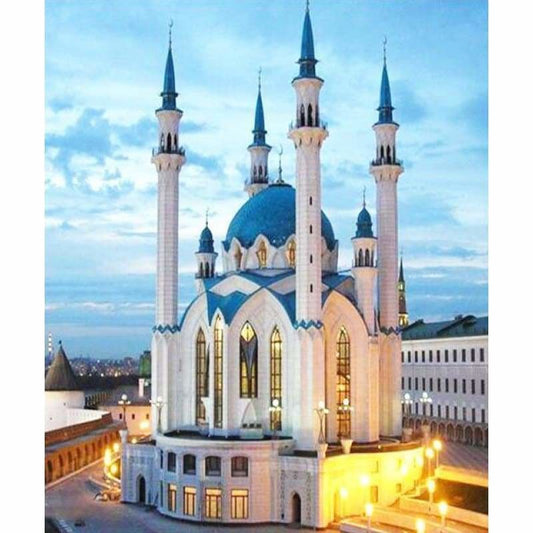 Hot Sale Rhinestones Castle Decor Full Drill - 5D Diy