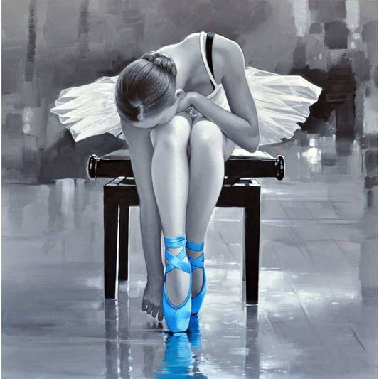 Modern Art Dancer Girl Full Drill - 5D Diy Embroidery
