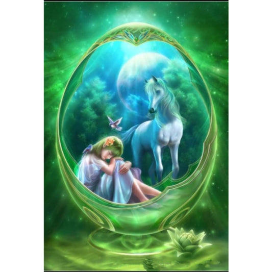 New Dream Cartoon Princess Fantasy Mystical Full Drill - 5D