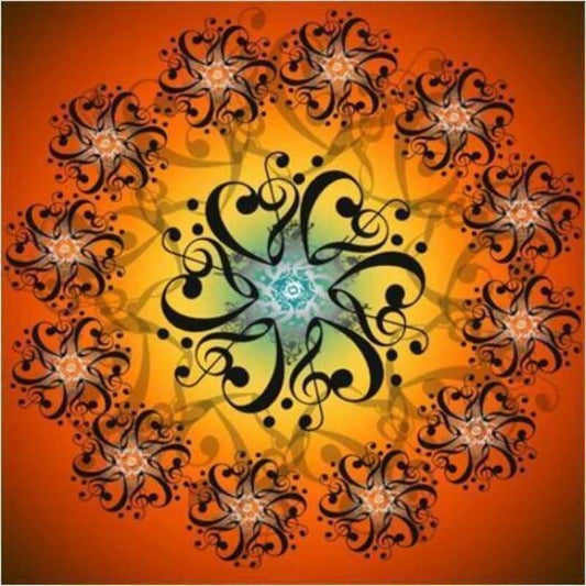 New Dream Mandala Flower Abstract Pattern Full Drill - 5D