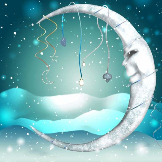 New Fantasy Moon Stars Cartoon Full Drill - 5D Diy Diamond