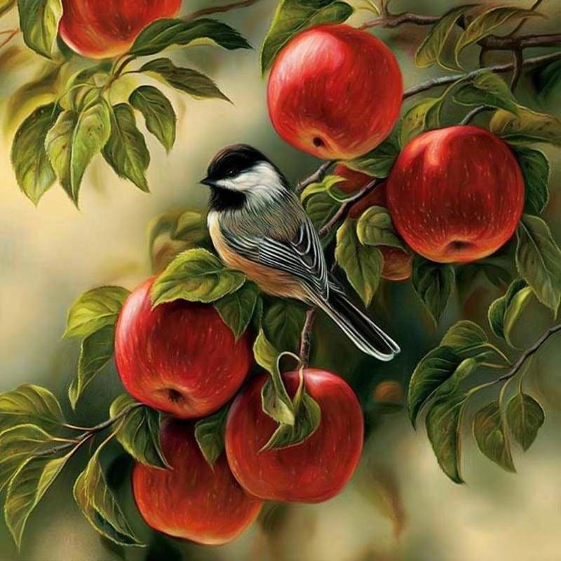 New Hot Sale Canvas Animal Cute Bird Full Drill - 5D Diy 