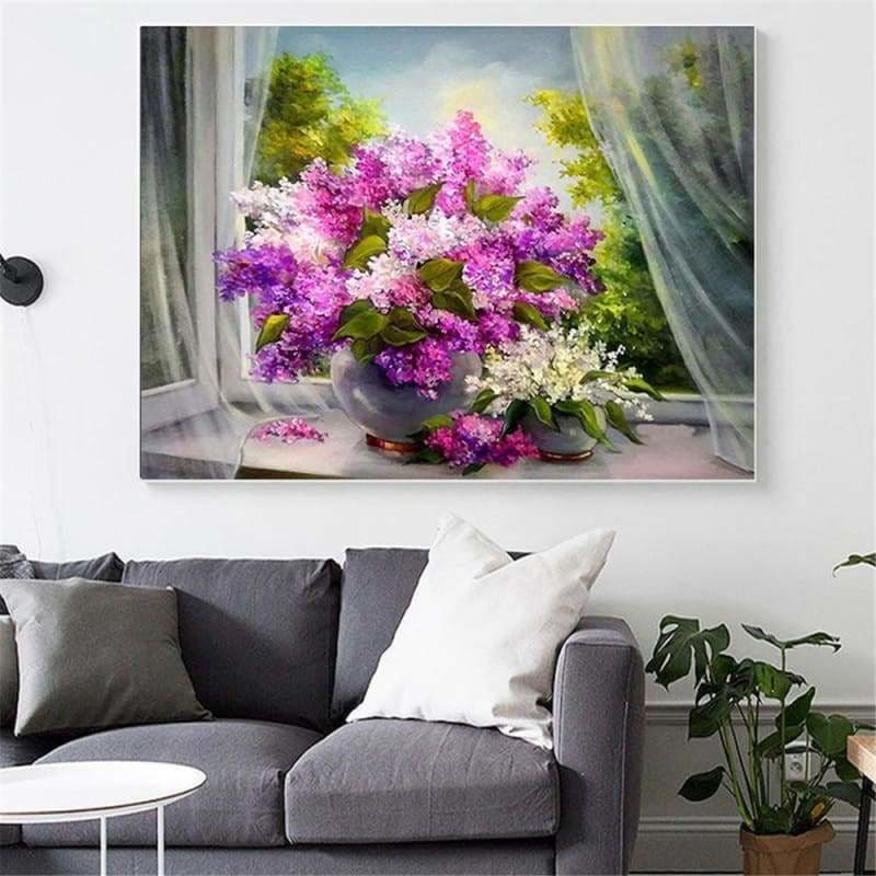 New Hot Sale Colorful Flower Full Drill - 5D Diy Diamond 