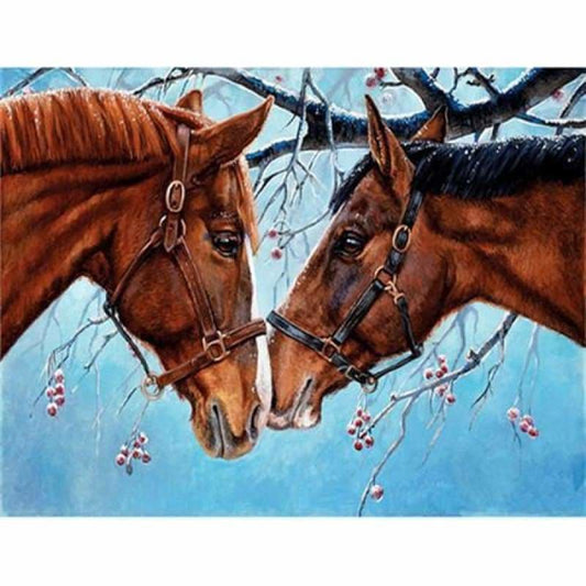 New Hot Sale Embroidery Horse Full Drill - 5D Diy Diamond