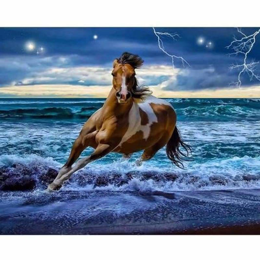 New Hot Sale Embroidery Popular Horse Full Drill - 5D Diy
