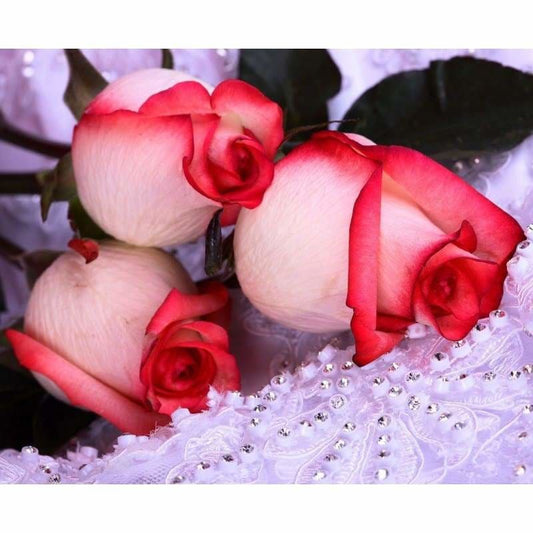 New Hot Sale Flower Pattern Full Drill - 5D Diy Diamond