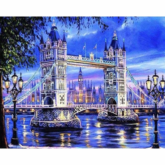 New Hot Sale Landscape Bridge Picture Diy Full Drill - 5D