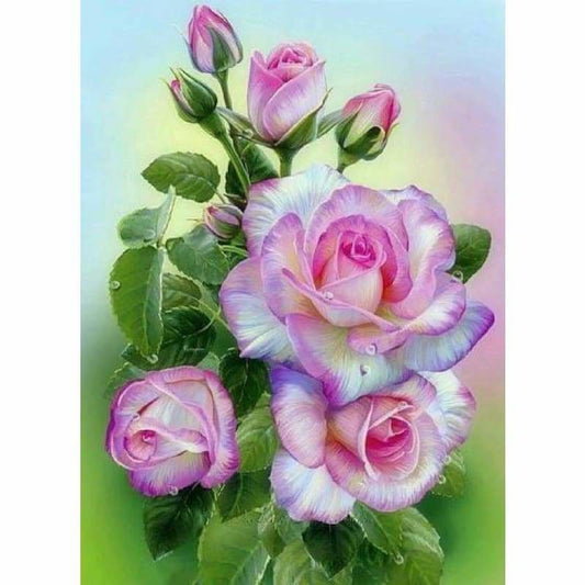 New Hot Sale Photo Flower Full Drill - 5D Diy Diamond