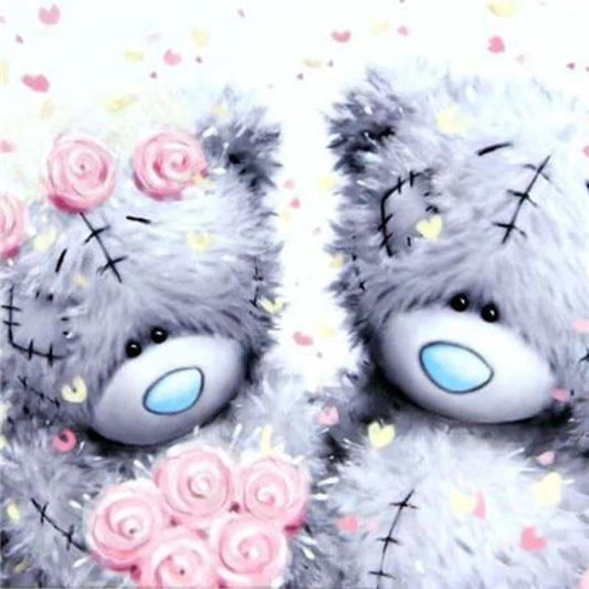 New Hot Sale Teddy Bear Pattern Diamond Painting Kits