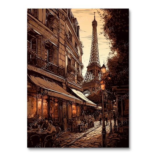 French Caf������ Flair (Diamond Painting)