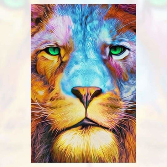 Special Animal Fierce Lion Full Drill - 5D Diy Diamond