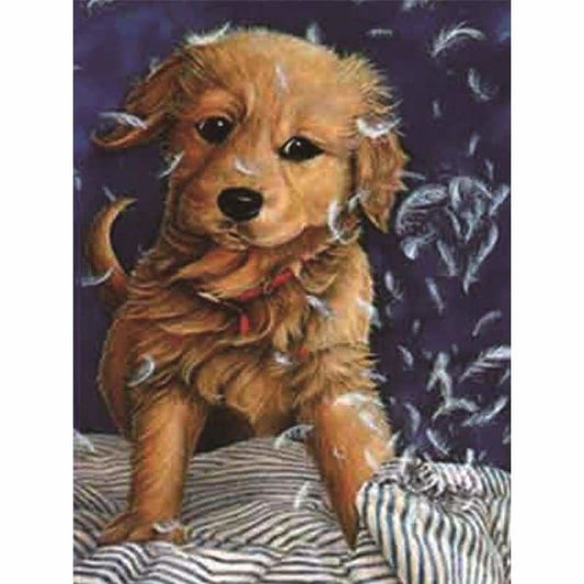 Special Cheap Cute Dog Picture Full Drill - 5D Diy Diamond