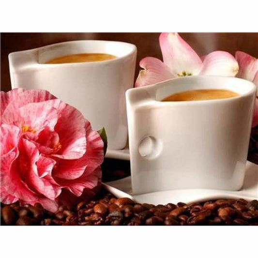 Special Coffee Cup Picture Diy Full Drill - 5D Diamond