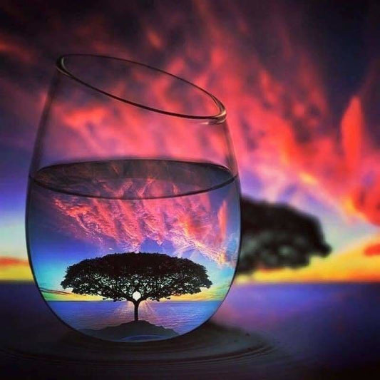 Special Colorful Dream Bottles Sunset Full Drill - 5D Diy