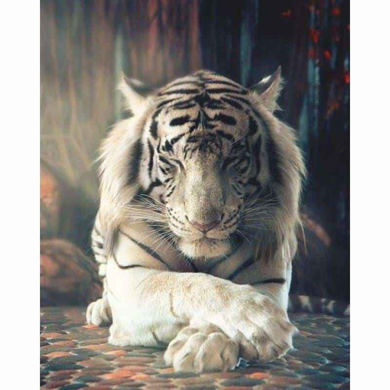 Tiger Decor Full Drill - 5D Diy Diamond Painting Kits VM9749