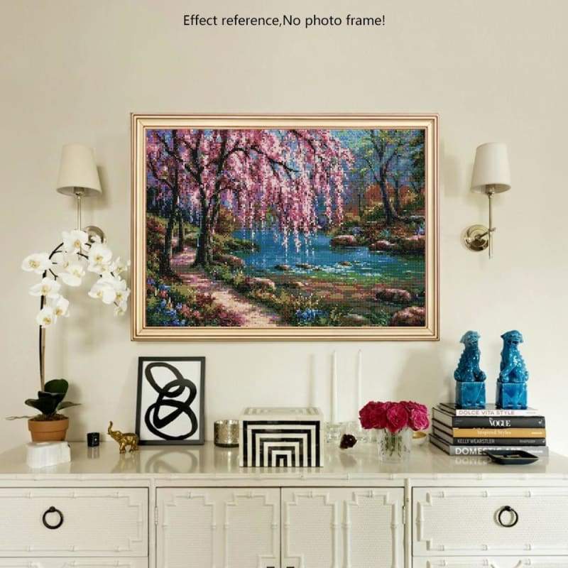 New Hot Sale Landscape Home Decor Full Drill - 5D Diy Diamond Painting Kits VM9082 - NEEDLEWORK KITS